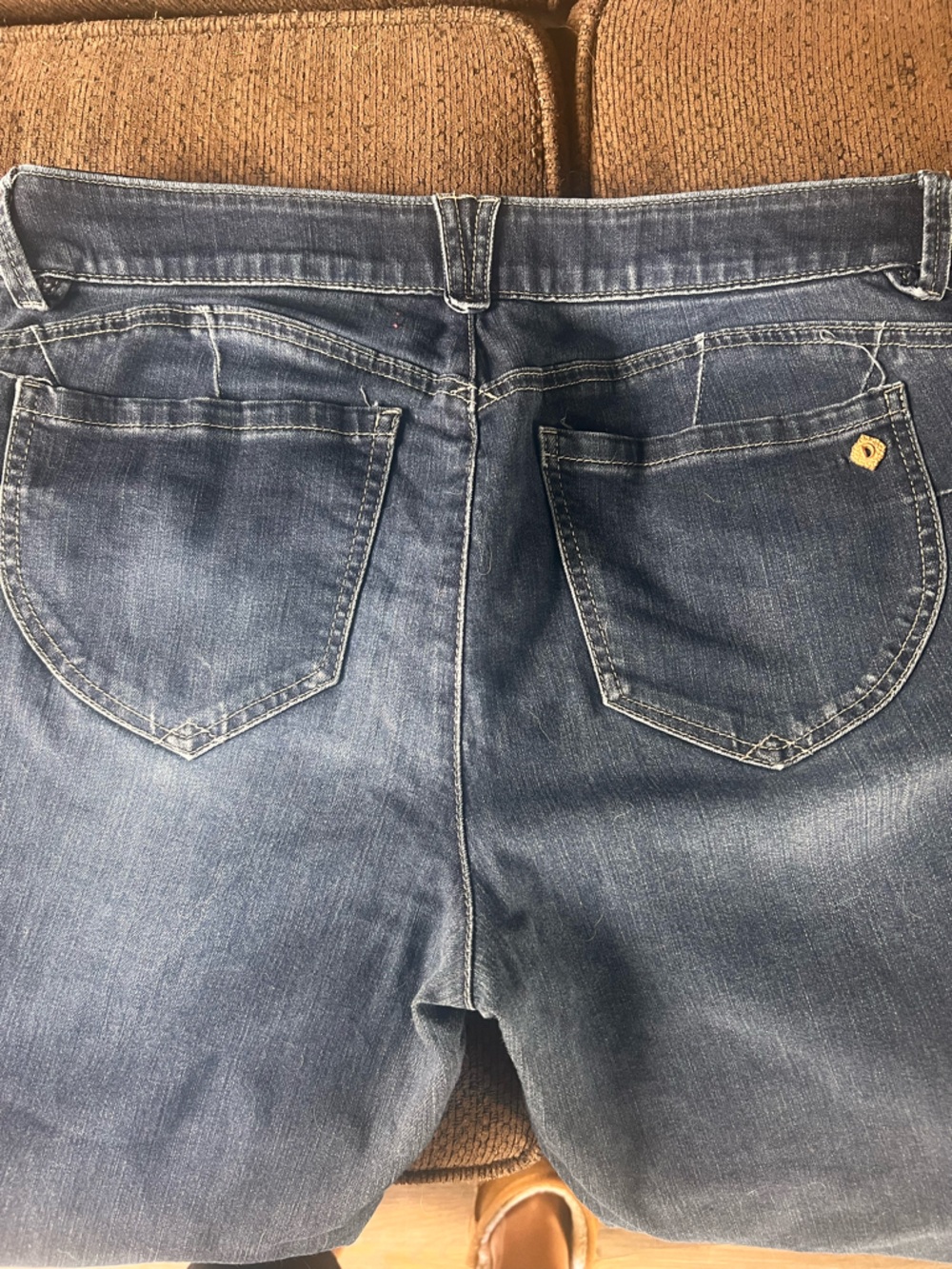 Democracy Ab Solution Women's Skinny Ankle Jeans in Dark Blue Wash. size 12 - Picture 3 of 12